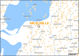 map of Dalel Kallū