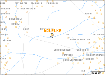 map of Dalelke