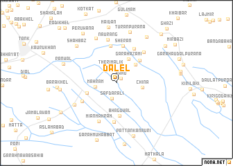 map of Dalel