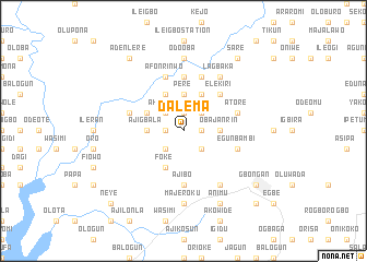 map of Dalema