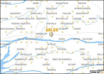 map of Dalem