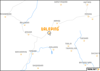 map of Daleping