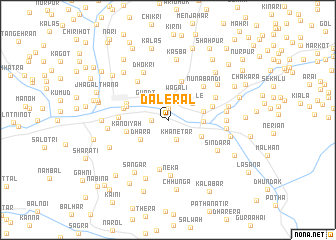 map of Daleral