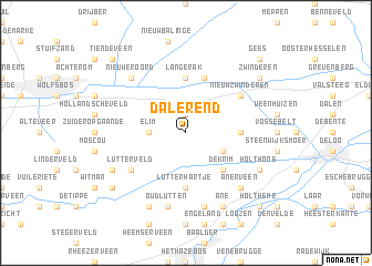 map of Dalerend