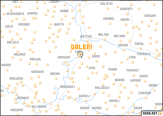 map of Daleri