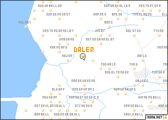 map of Daler