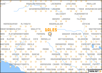 map of Dales