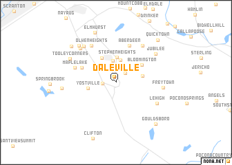 map of Daleville