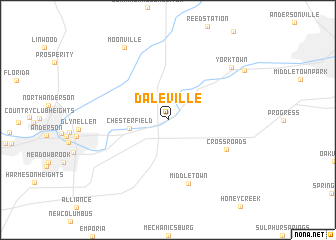 map of Daleville