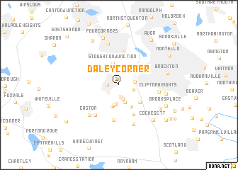 map of Daley Corner