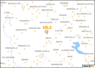 map of Dale