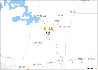 map of Dale