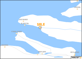 map of Dale