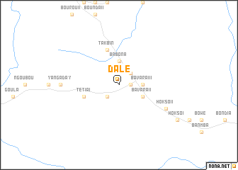 map of Dalé