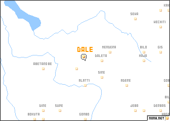 map of Dalē