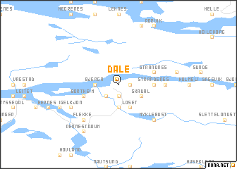 map of Dale