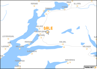 map of Dale