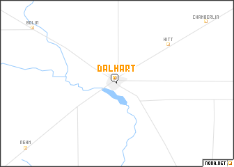 map of Dalhart