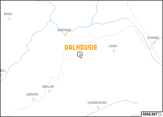 map of Dalhousie