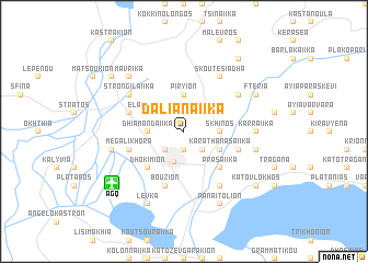 map of Dalianaíika