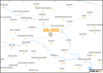 map of Daliang