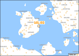 map of Dali\