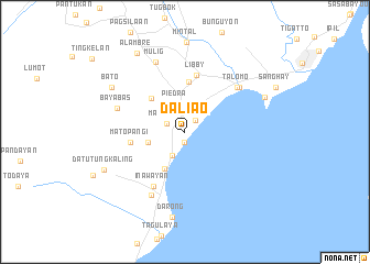 map of Daliao