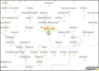 map of Dalia