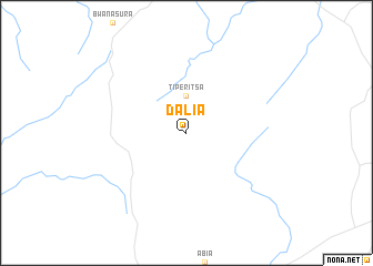 map of Dalia