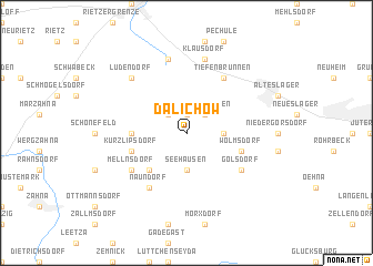 map of Dalichow