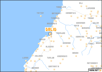 map of Dalid