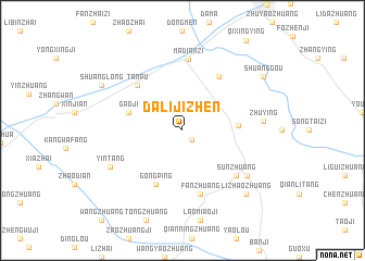 map of Dalijizhen