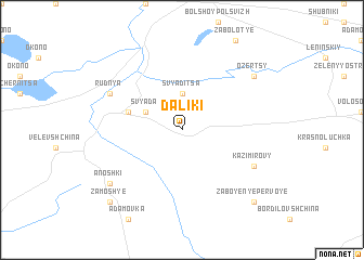 map of Daliki