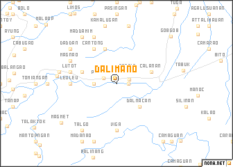 map of Dalimano