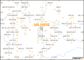 map of Dalimono