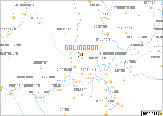map of Dalingaon