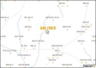 map of Dalinga