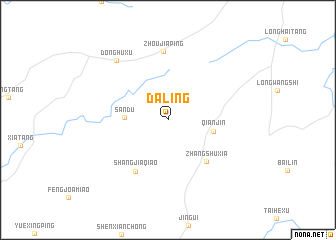 map of Daling