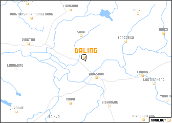 map of Daling