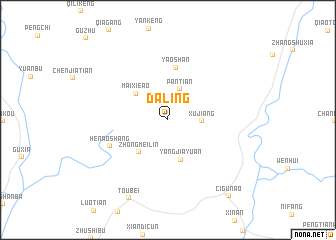 map of Daling