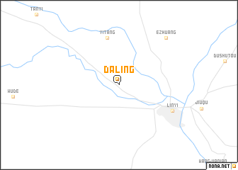 map of Daling