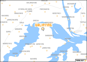map of Dalinying