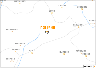 map of Dalishu