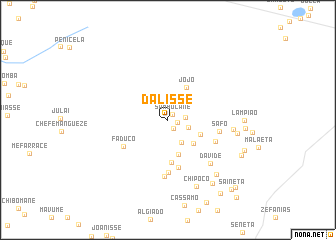 map of Dalisse