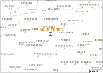 map of Daliuchong