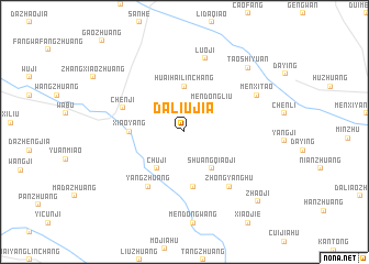 map of Daliujia