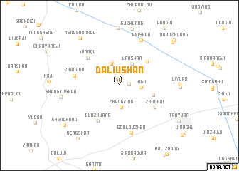 map of Daliushan