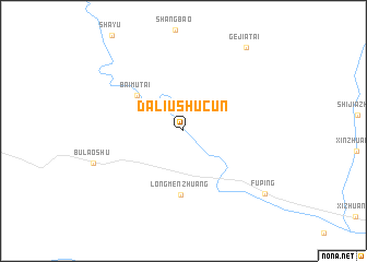 map of Daliushucun