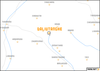 map of Daliutanghe