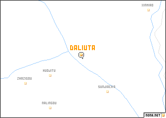 map of Daliuta